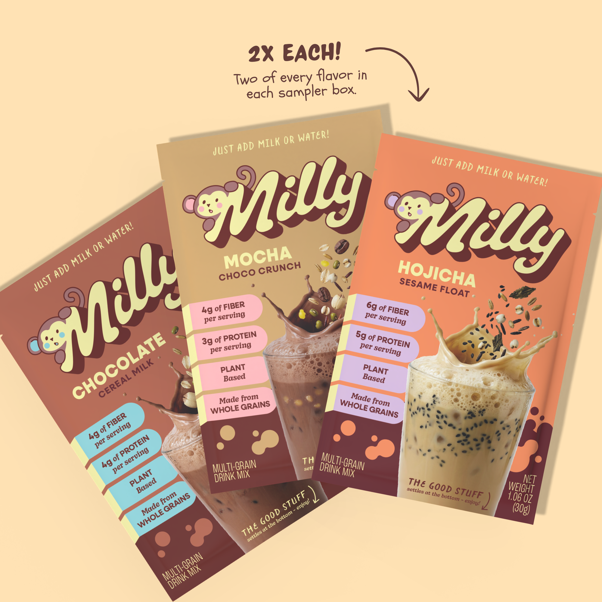 Milly Trio Sampler Box